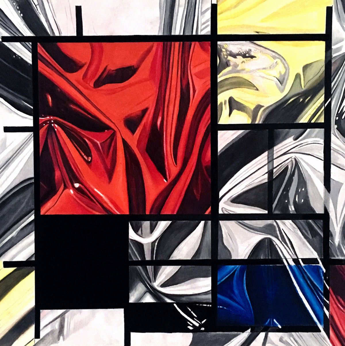 Plastic Mondrian