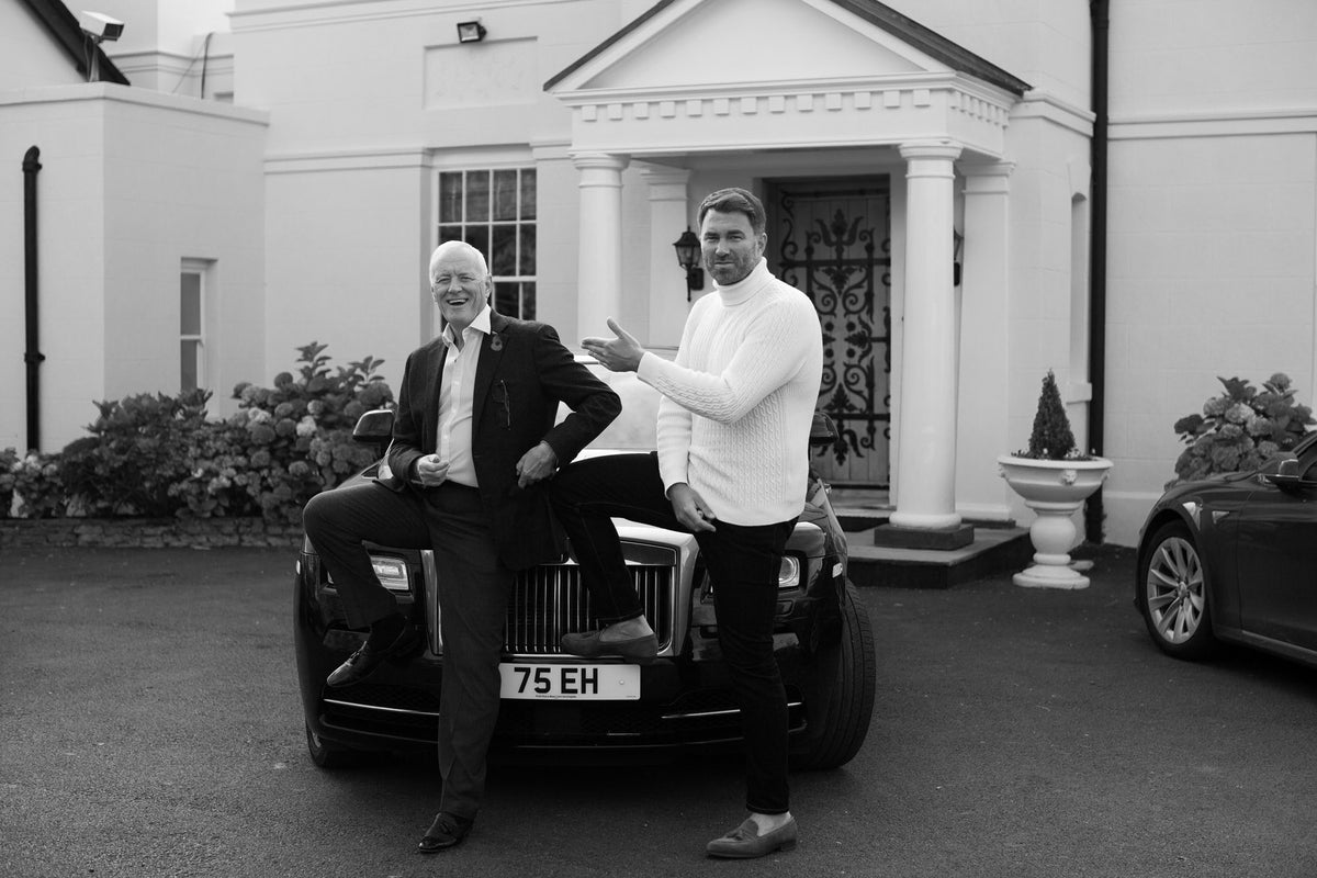 Eddie and Barry Hearn Matchroom sports 2020 (Sonya Jasinski)