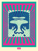 Op-Art Icon (Green/Green Gradient/Aqua and Aqua Gradient)