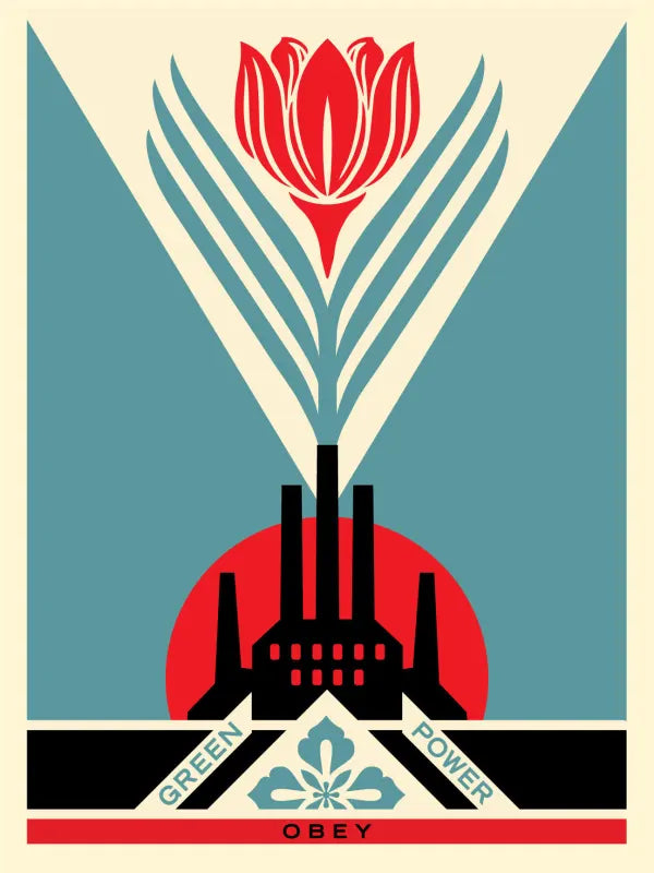 Green Power Factory (Blue & Red)