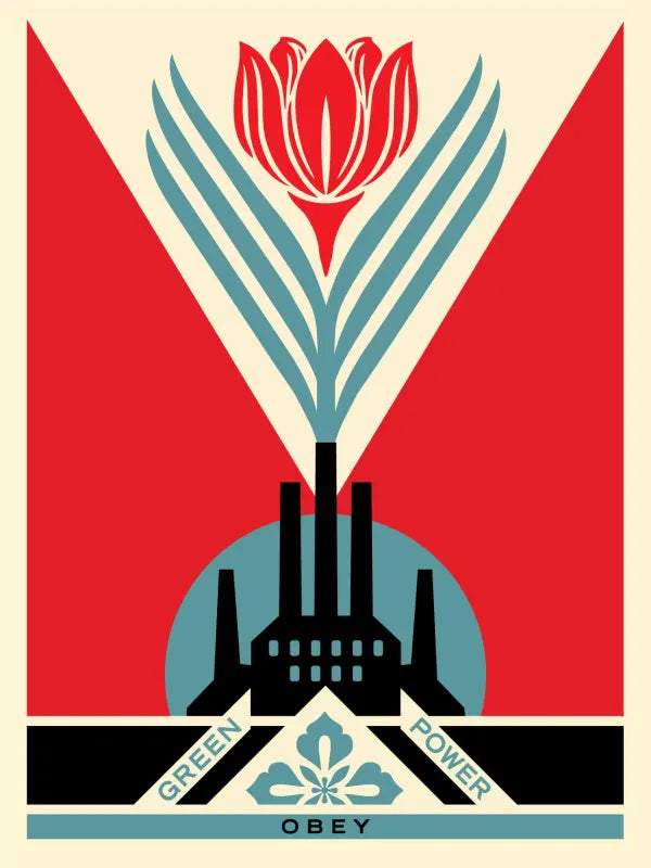 Green Power Factory (Blue & Red)
