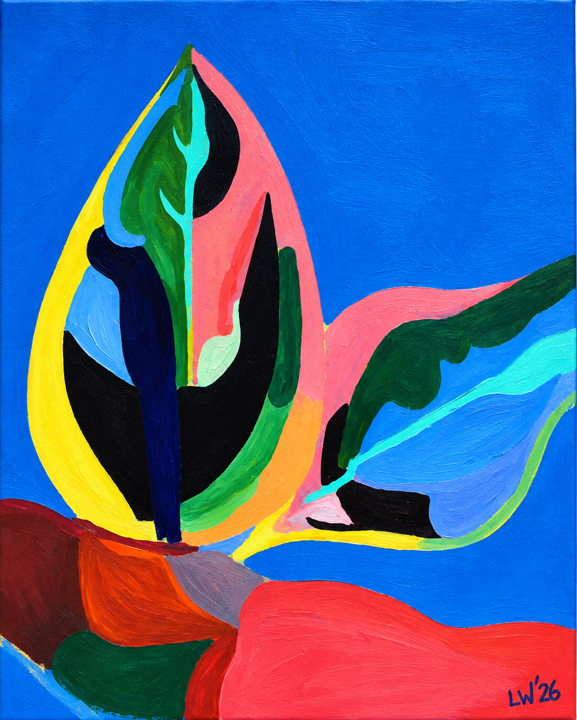 Leah Wood, Cobalt Afternoon, 2026