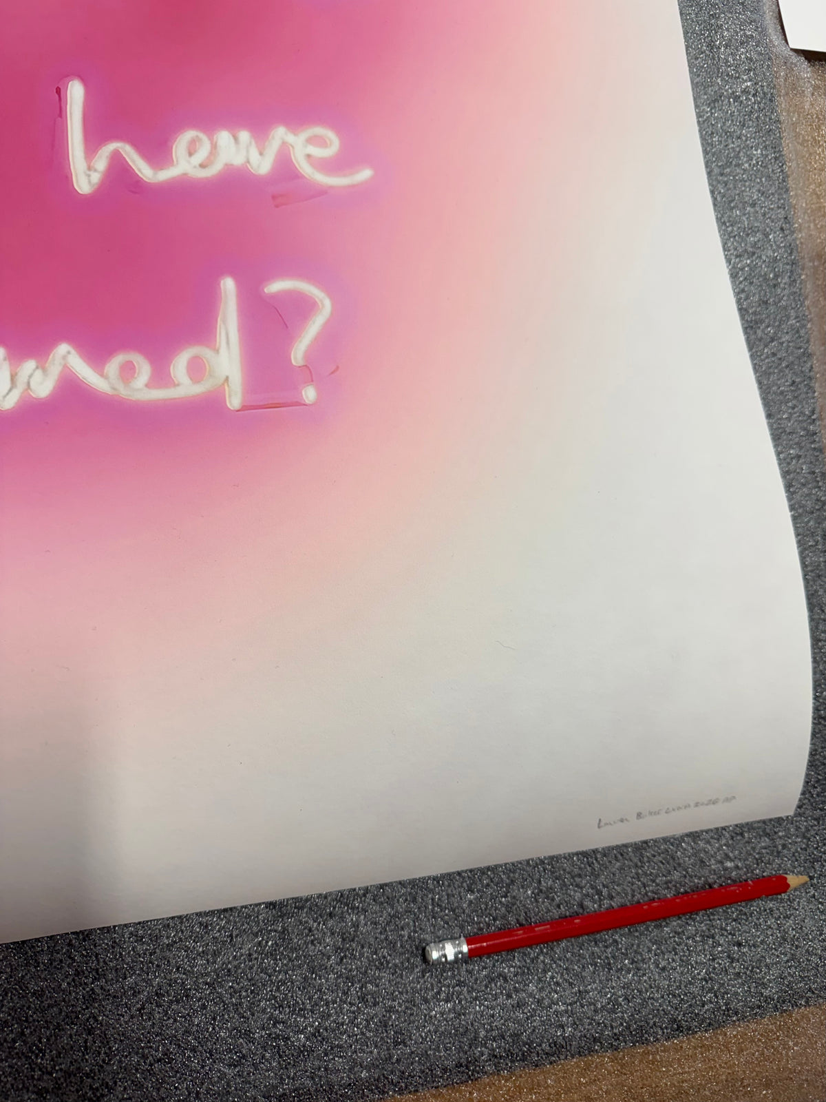 Lauren Baker. What If... Pink - Medium