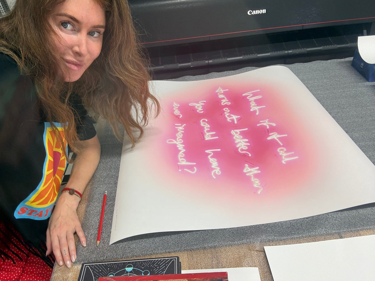 Lauren Baker. What If... Pink - Medium