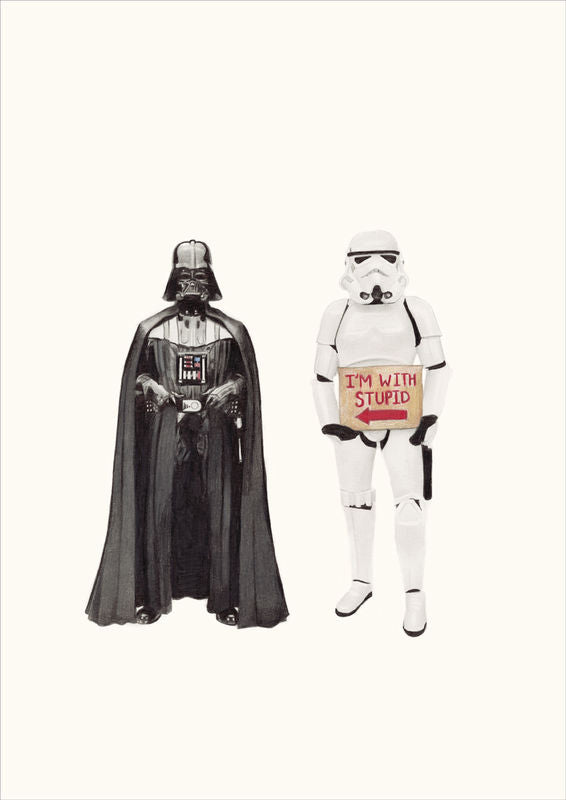 I'm With Stupid (Darth Vader)