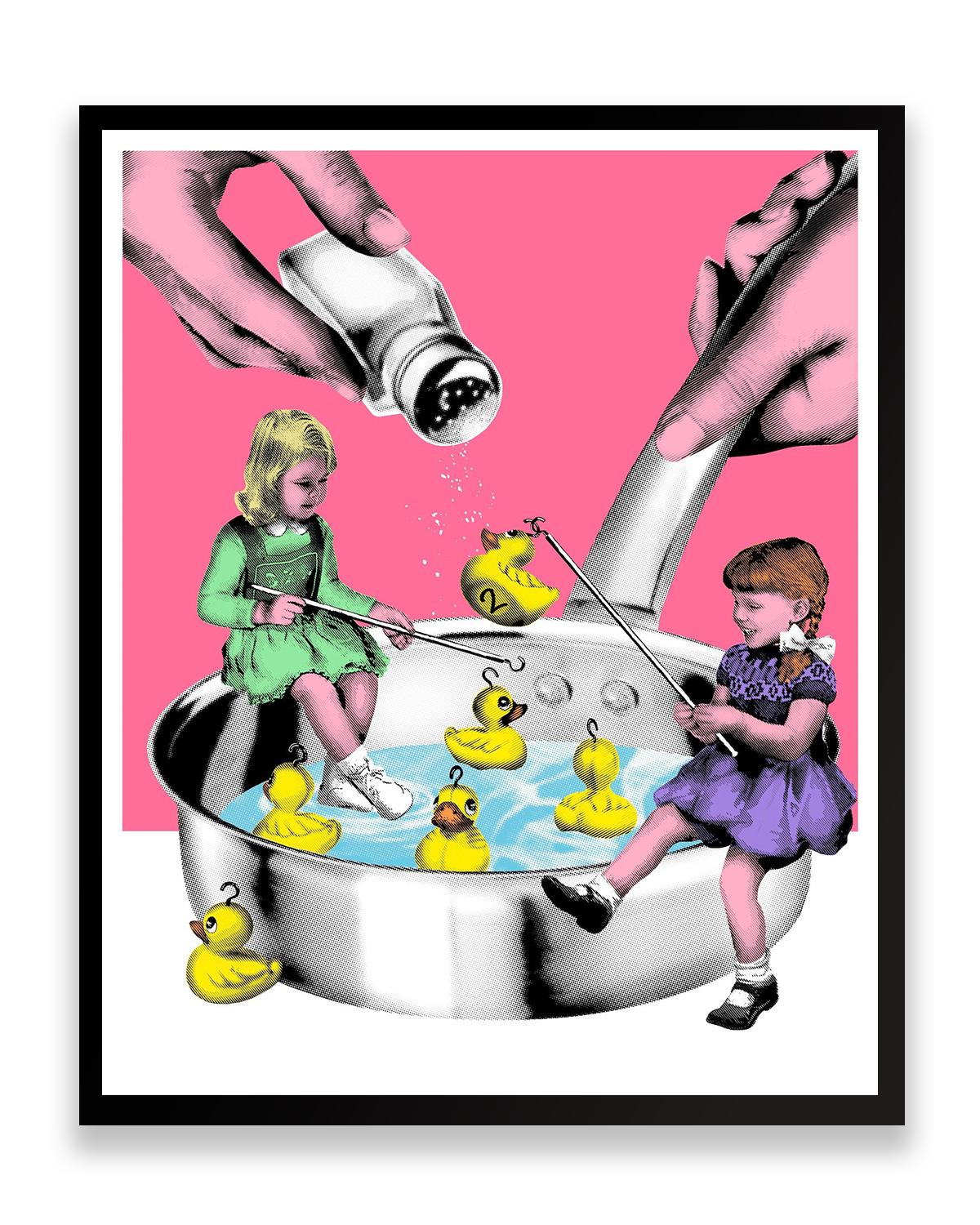 Pluck a Duck standard print