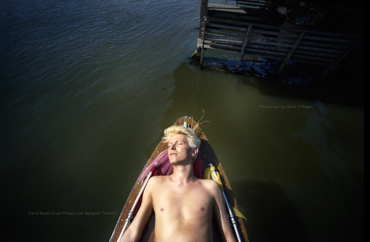 DAVID BOWIE CHAO PHRAYA 1983