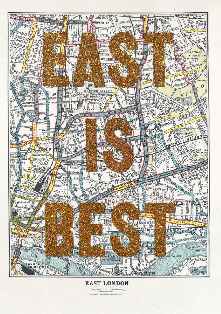 East Is Best - Glitter