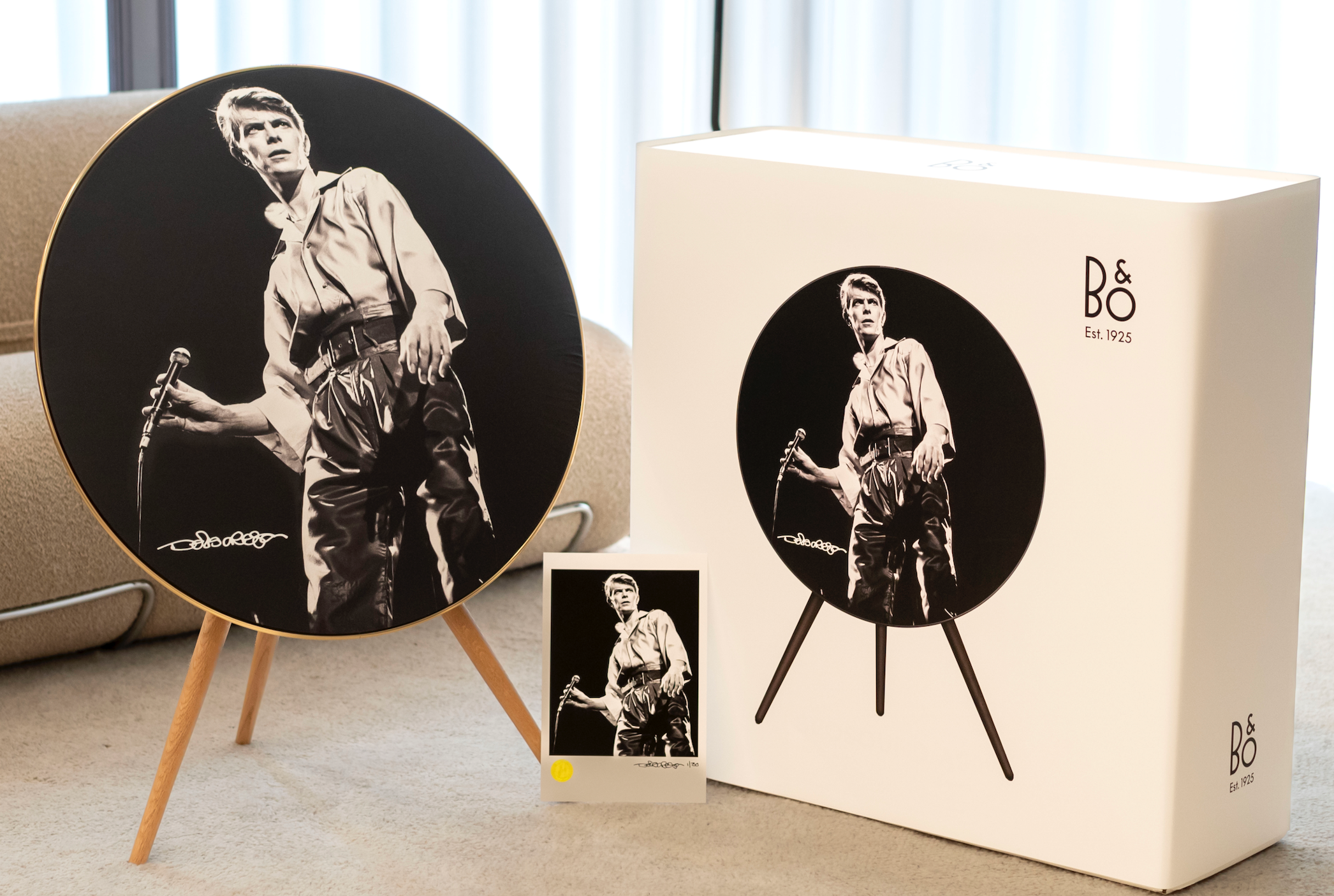 Bang & Olufsen X Denis O Regan Beosound A9 speaker + Cover + Print