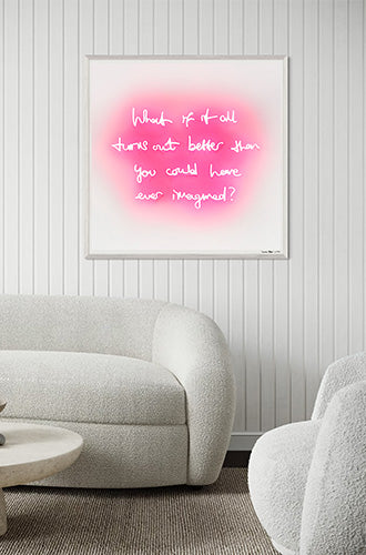 Lauren Baker. What If... Pink - Medium