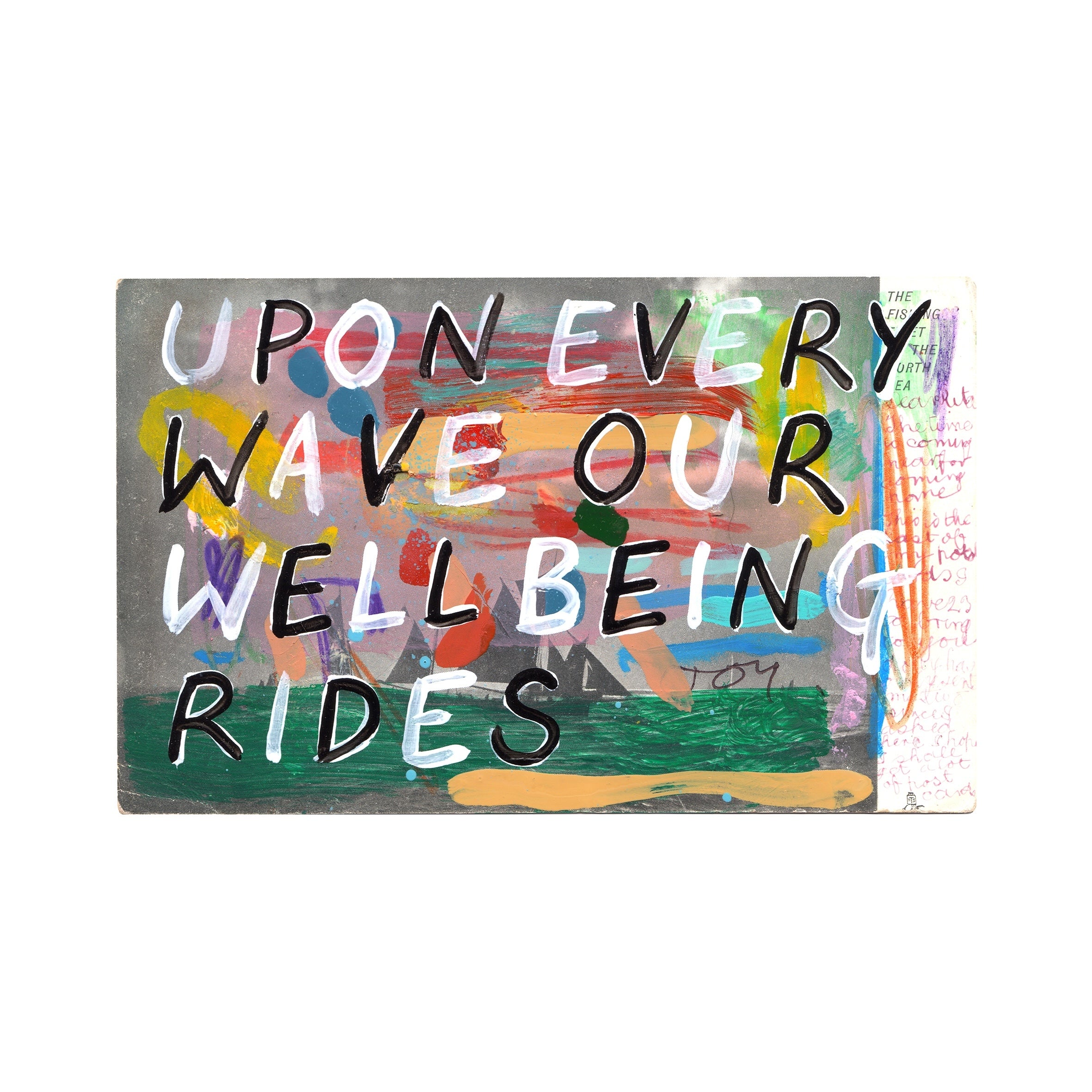 Upon Every Wave Our Wellbeing Rides