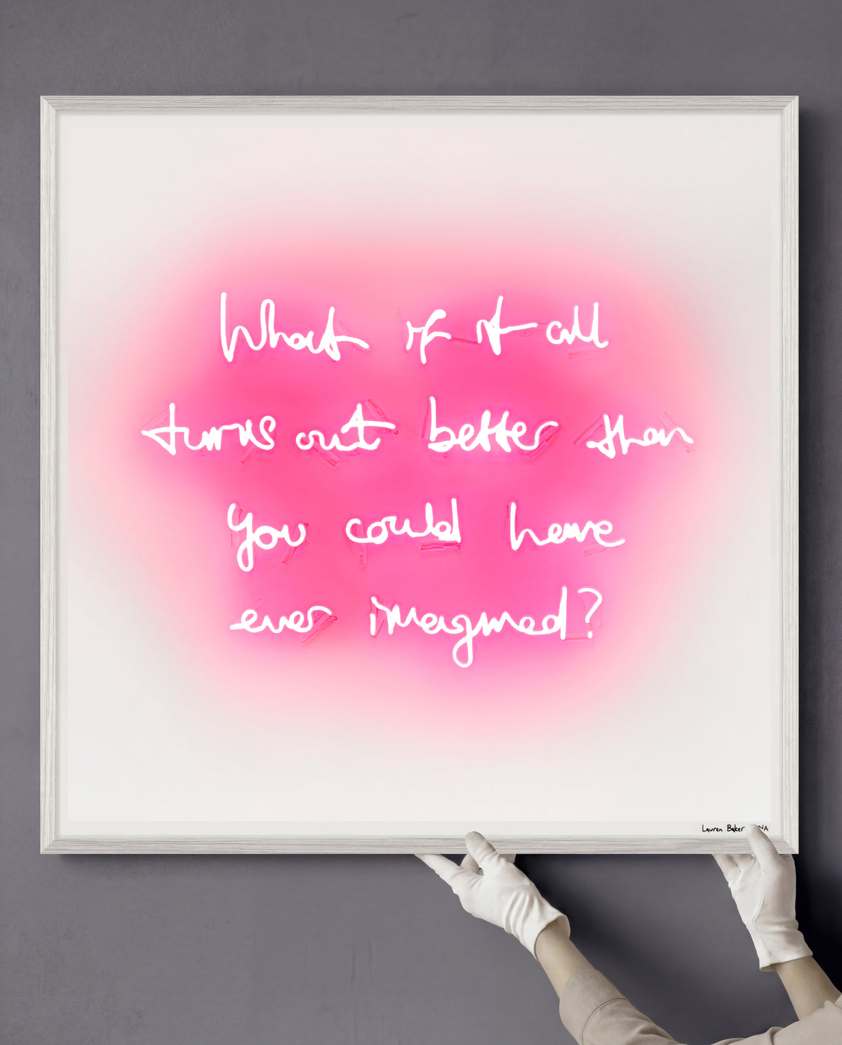 Lauren Baker. What If... Pink - Medium