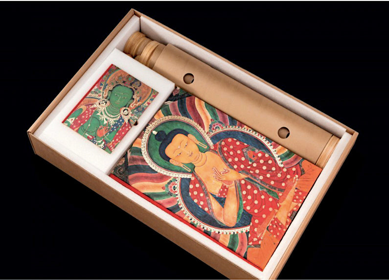 Thomas Laird. Murals of Tibet, Collector's Edition, signed by the Dalai Lama