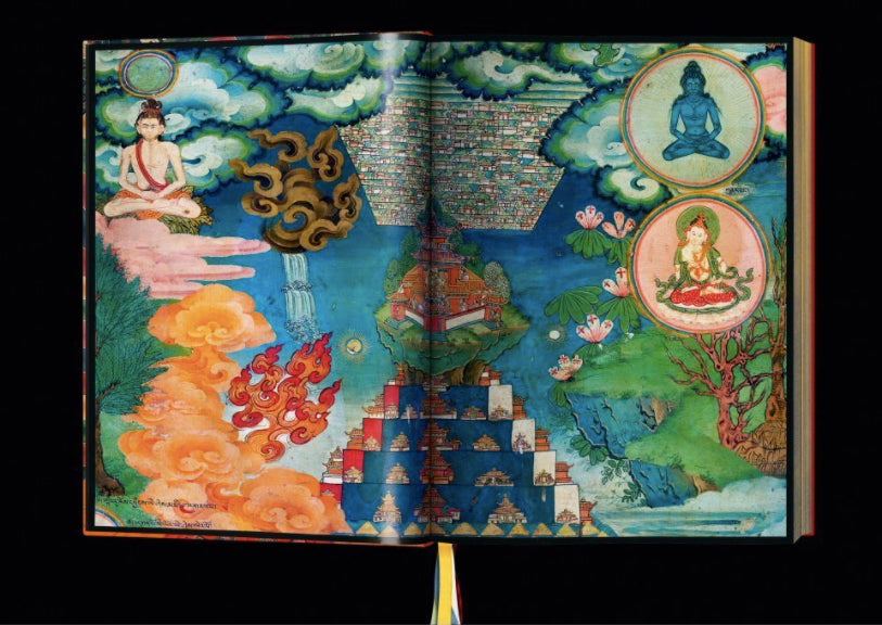 Thomas Laird. Murals of Tibet, Collector's Edition, signed by the Dalai Lama