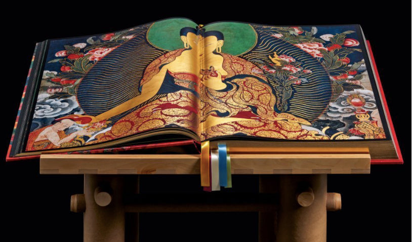 Thomas Laird. Murals of Tibet, Collector's Edition, signed by the Dalai Lama