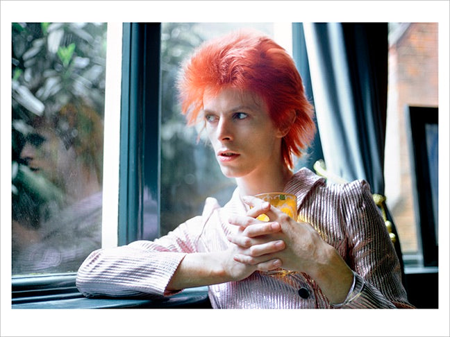 Bowie Haddon Hall Reflection UK 1972