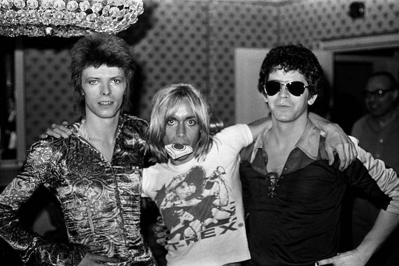 Bowie, Iggy & Lou Reed Dorchester Hotel London, 1972