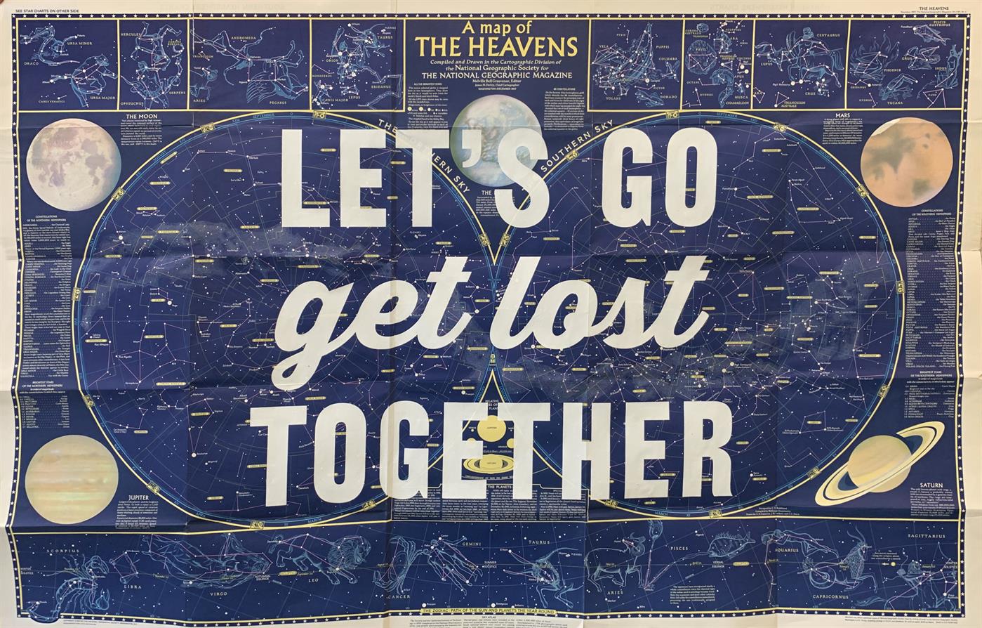 Let's Go Get Lost Together - The Heavens (Glow In The Dark)