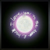 Pink Moon (Supersize) - framed