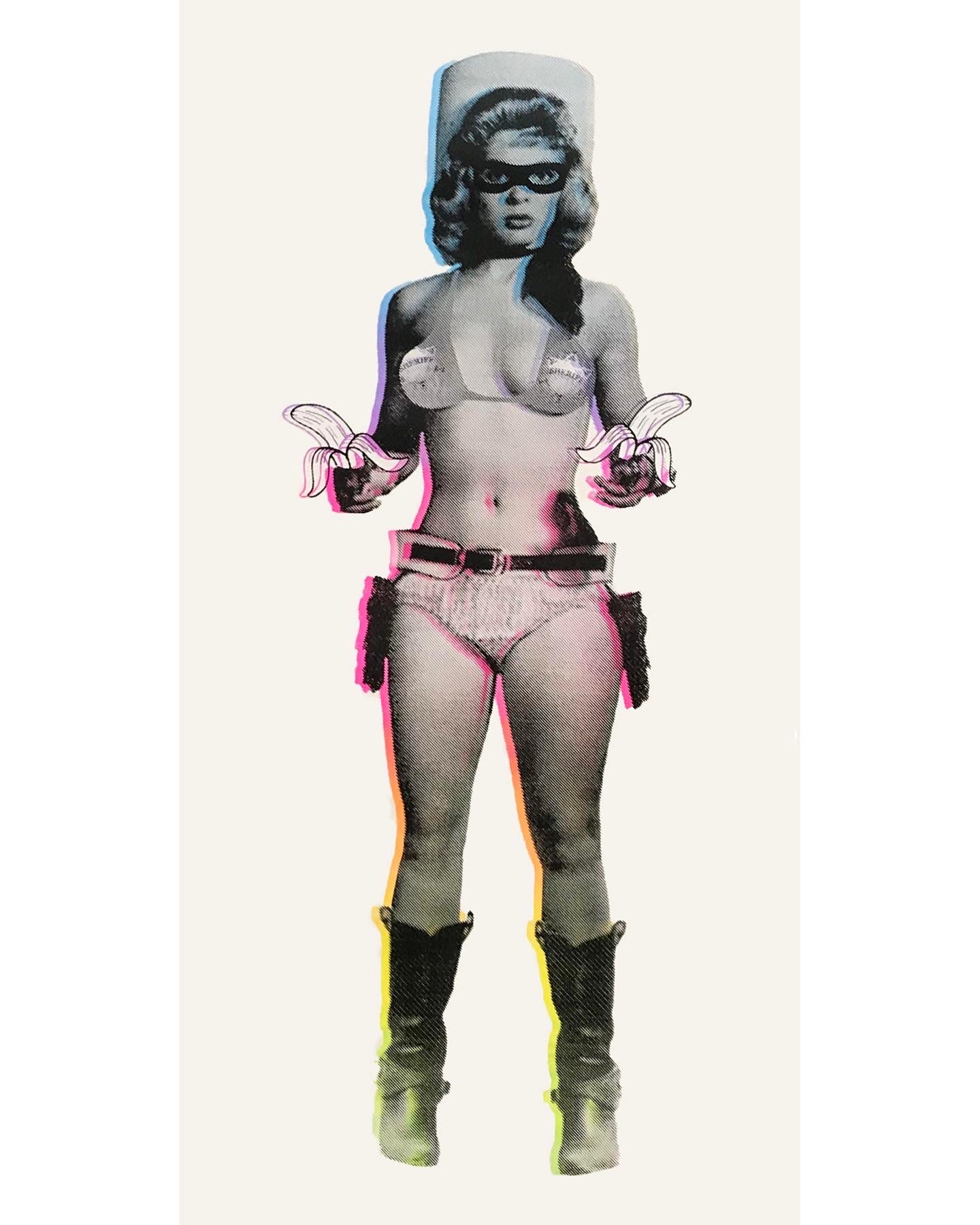 Candy Barr (Rainbow Fade Background)