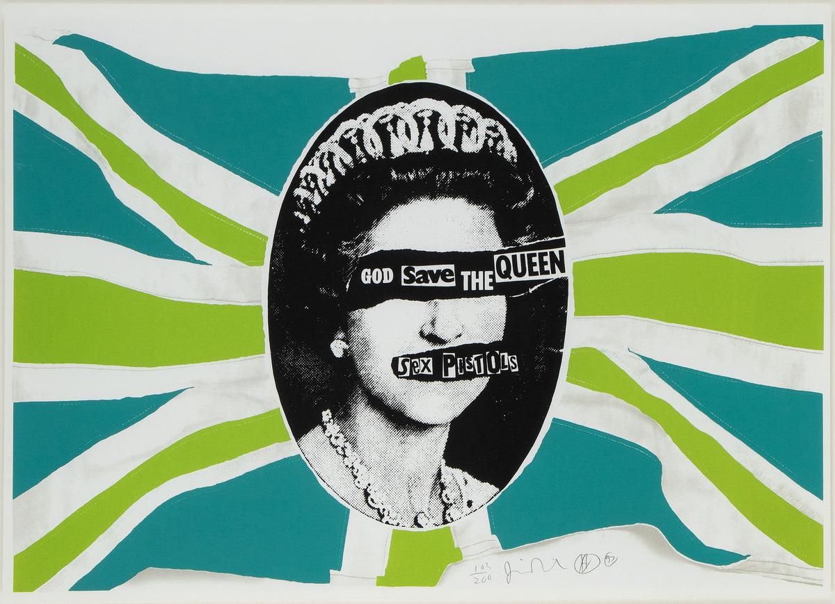 God Save The Queen (Lime green colourway)