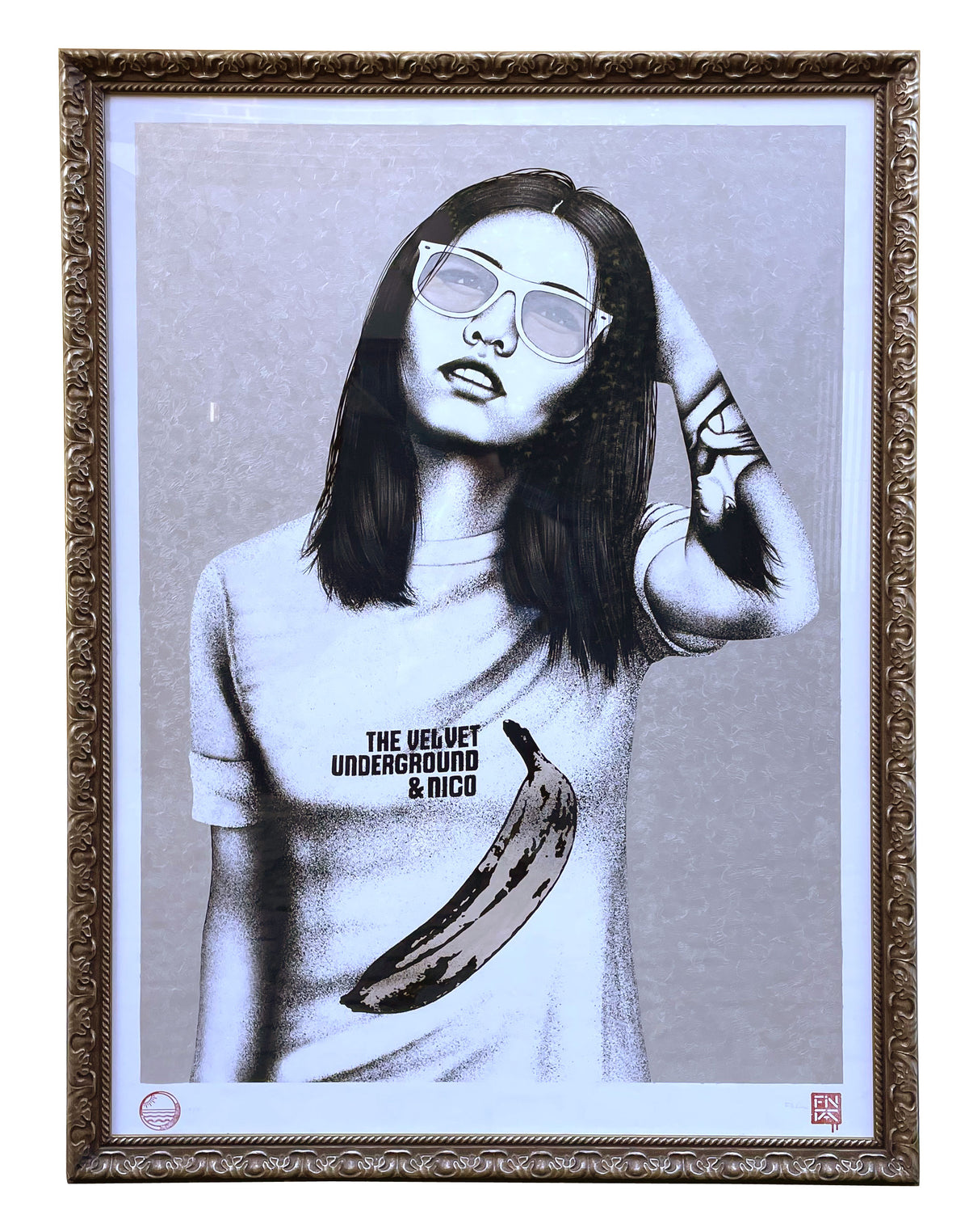 Velveteen Silver (framed)