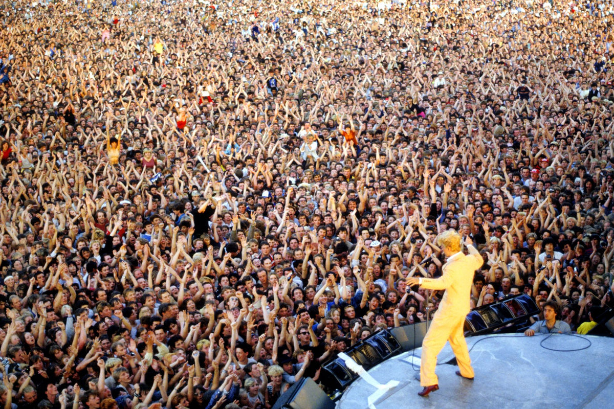 David Bowie Milton Keynes Bowl 1983