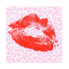 Kiss Red With Leopard