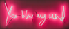 You Blow My Mind (Pink On White)